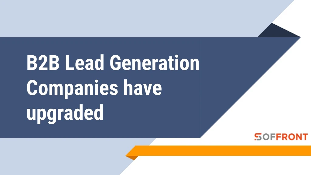b2b lead generation companies have upgraded