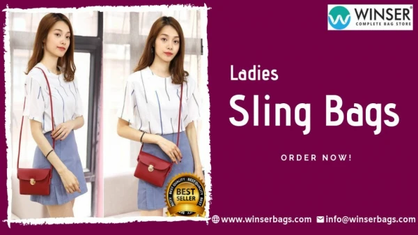 HIGH-QUALITY LADIES SLING BAG FOR SALE...
