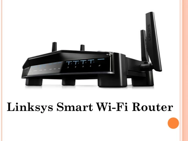 Linksys Smart Wifi Router