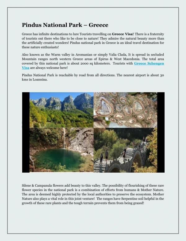 Pindus National Park – Greece