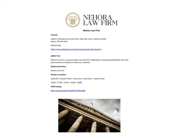 Nehora Law Firm