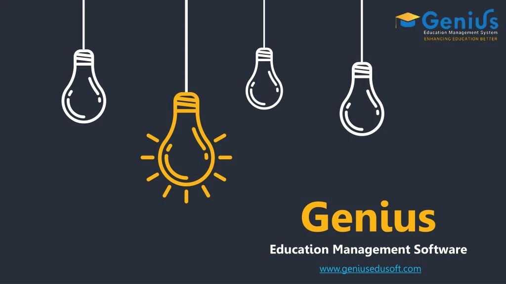 genius education management software