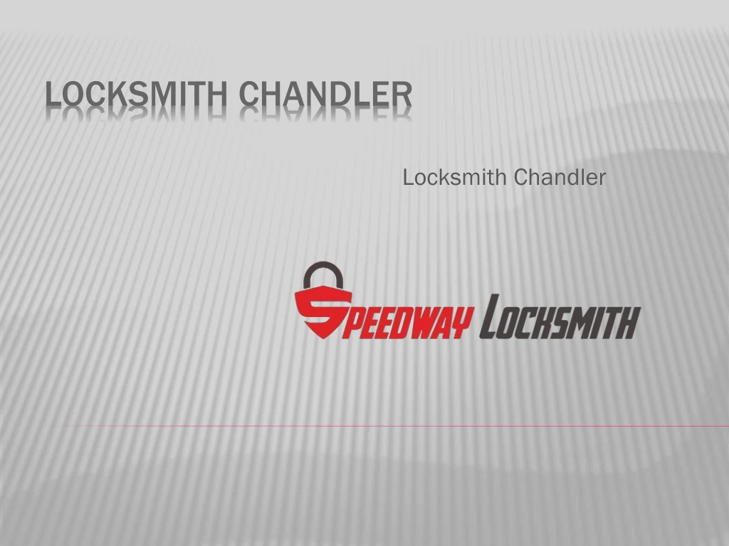 locksmith chandler