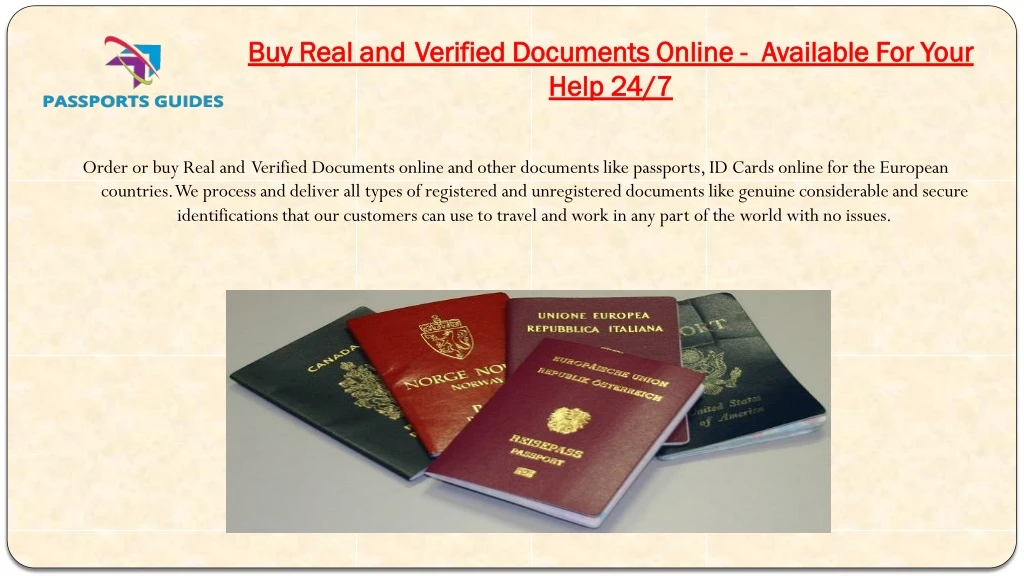 buy real and buy real and verified documents