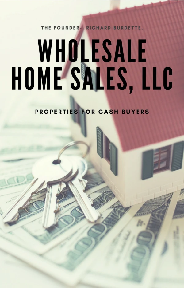Properties for Cash Buyers | Wholesale Home Sales, LLC | JoinBuyersList