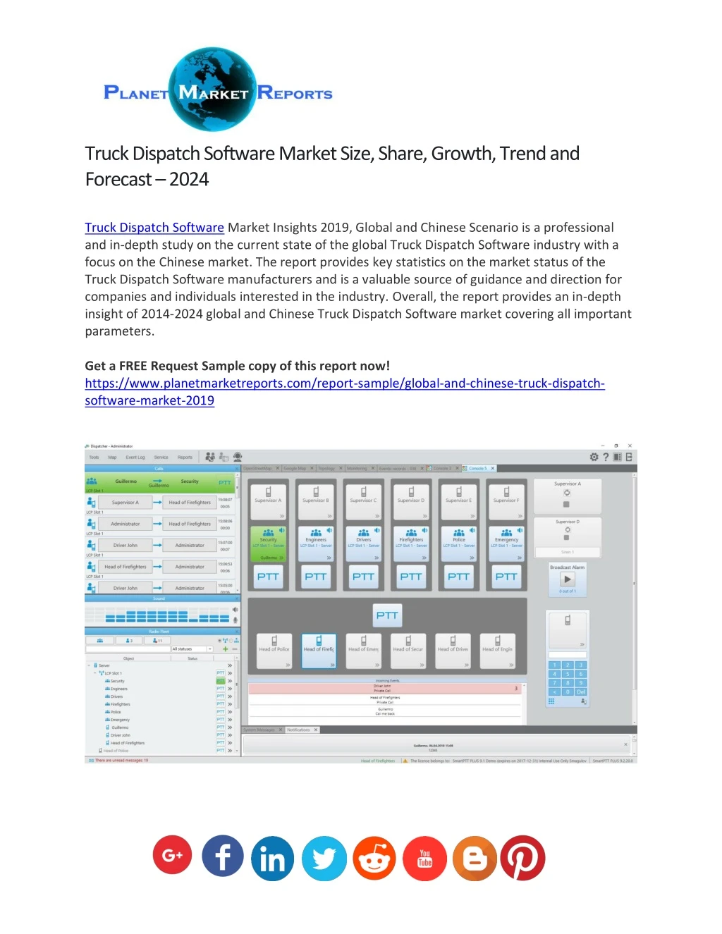 truck dispatch software market size share growth