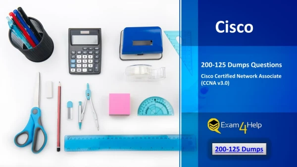 Cisco 200-125 Dumps PDF | Get Ready For High Score (2019)