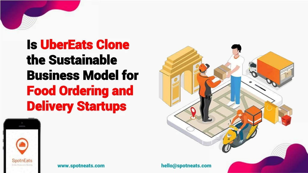is ubereats clone the sustainable business model