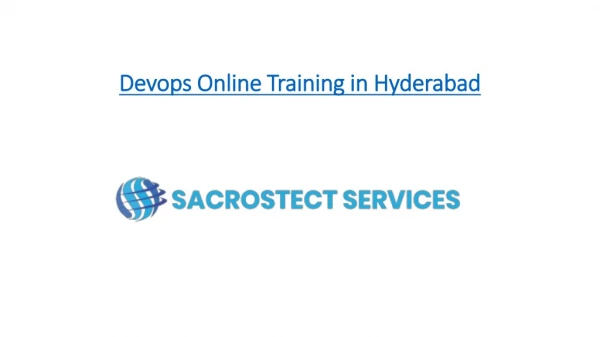 DevOps Online Training in Hyderabad