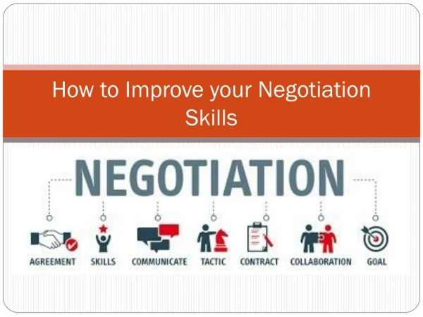How to Improve your Negotiation Skills
