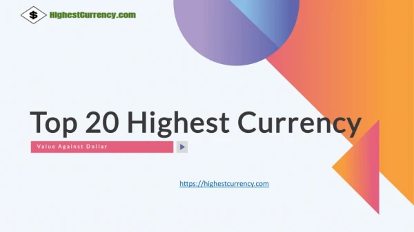TOP 2010 - The Highest (Strongest) World Currencies in 2019