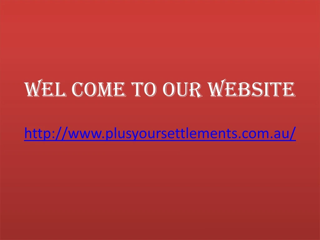 wel come to our website http