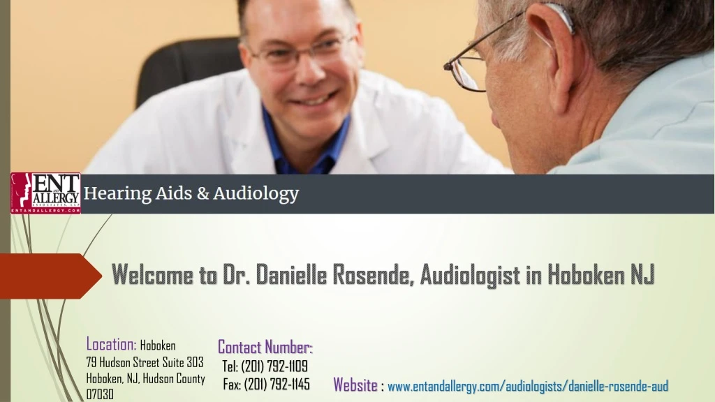 welcome to dr danielle rosende audiologist