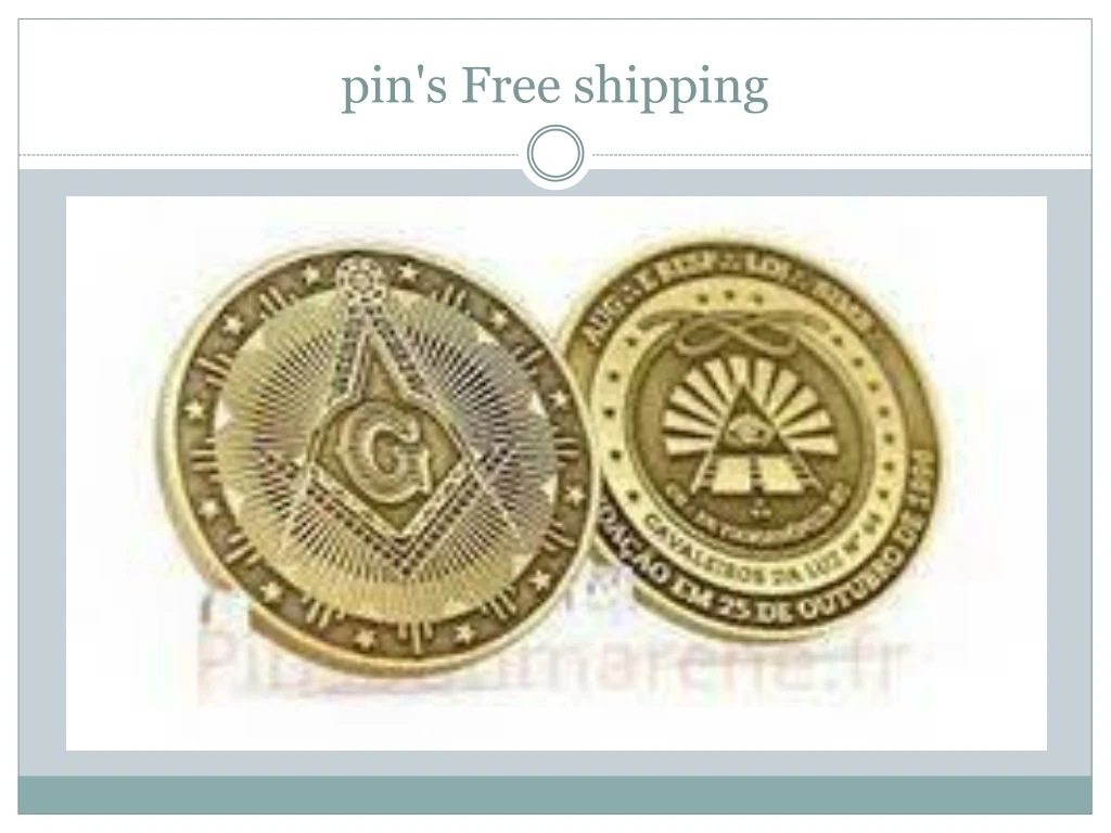pin s free shipping