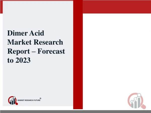 Dimer Acid Market 2019 Global Market Challenge, Driver, Trends & Forecast to 2023