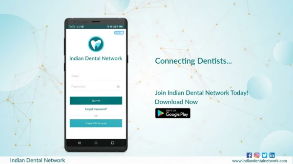 Indian Dental Network- Dentist App