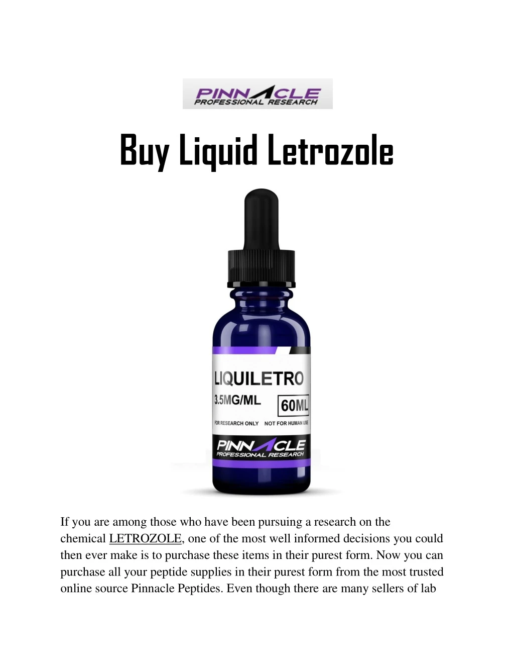 buy liquid letrozole