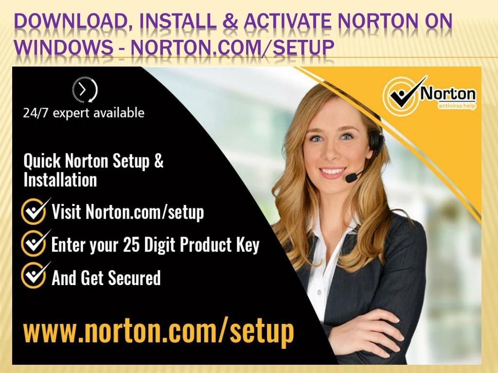 download install activate norton on windows norton com setup