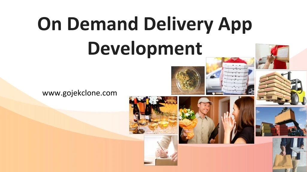 on demand d elivery app development