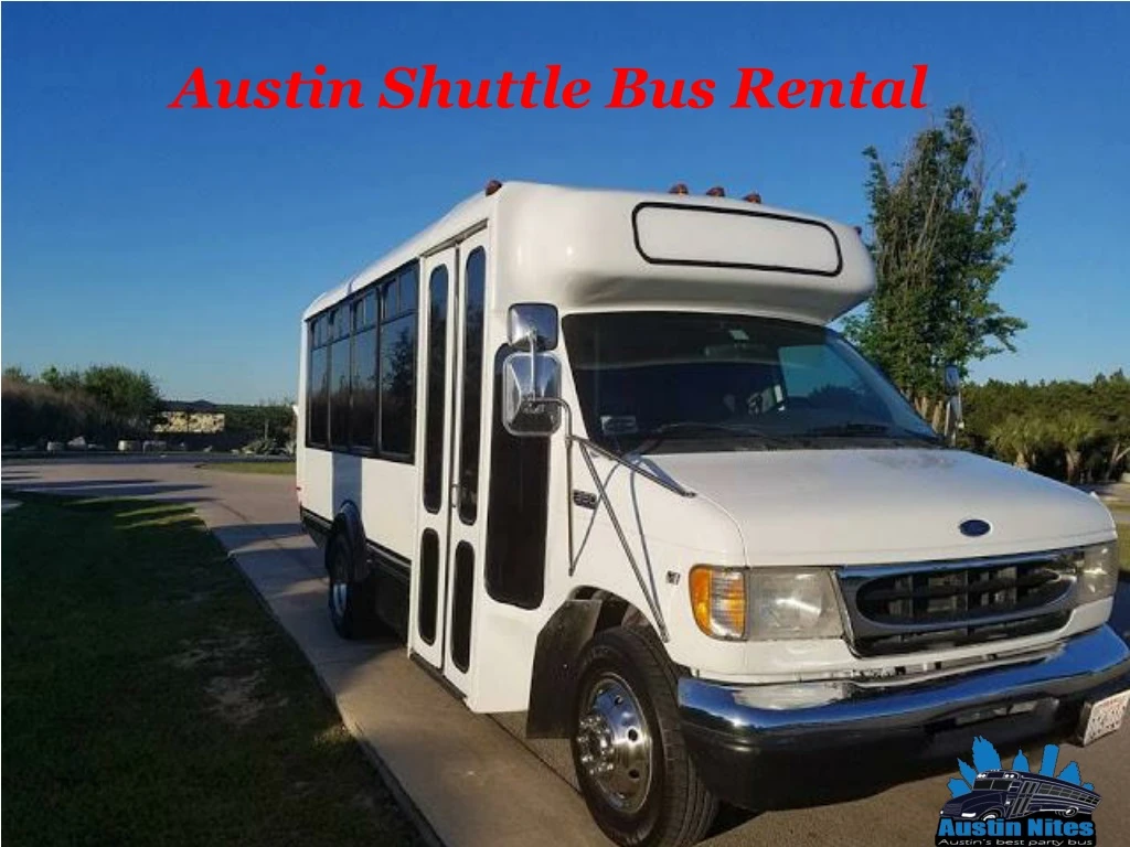 austin shuttle bus rental