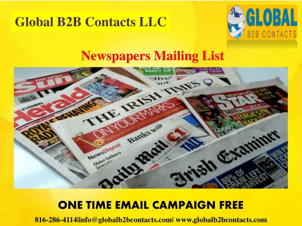 Newspapers Mailing List