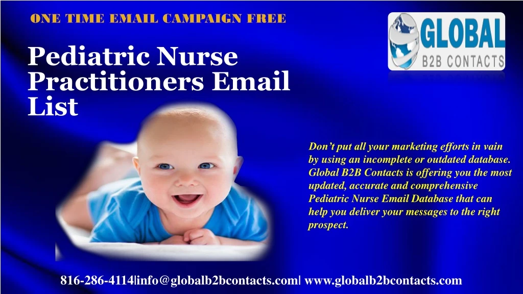 pediatric nurse practitioners email list