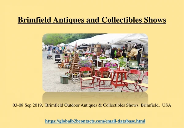 Brimfield Antiques and Collectibles Shows