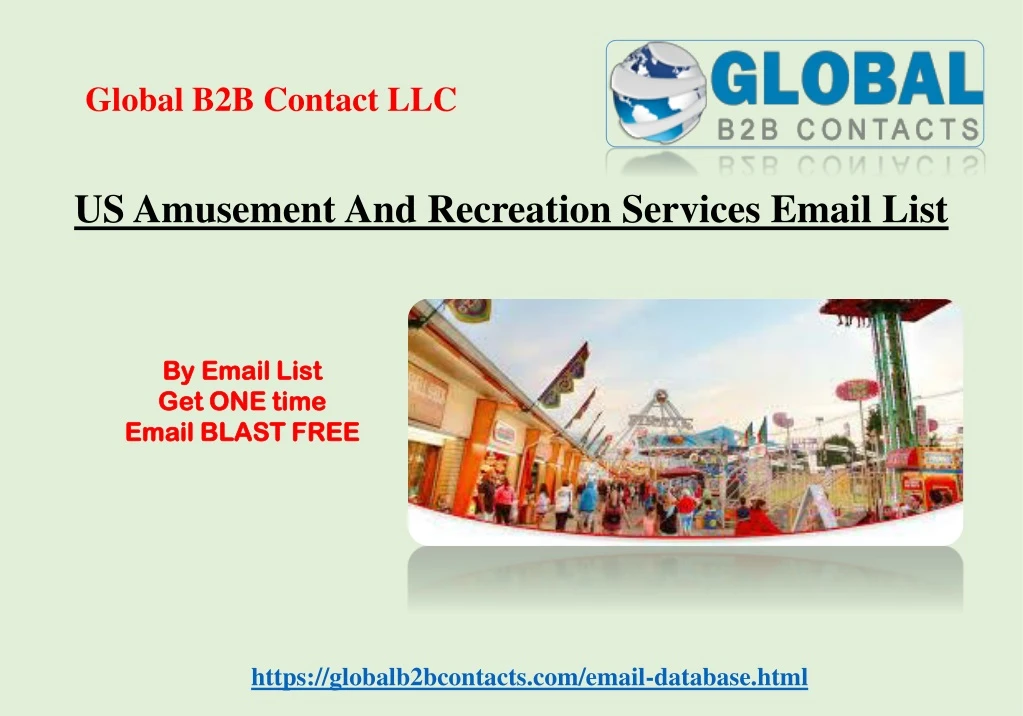 us amusement and recreation services email list