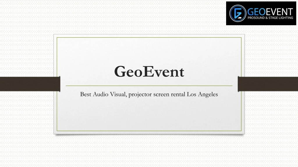 geoevent