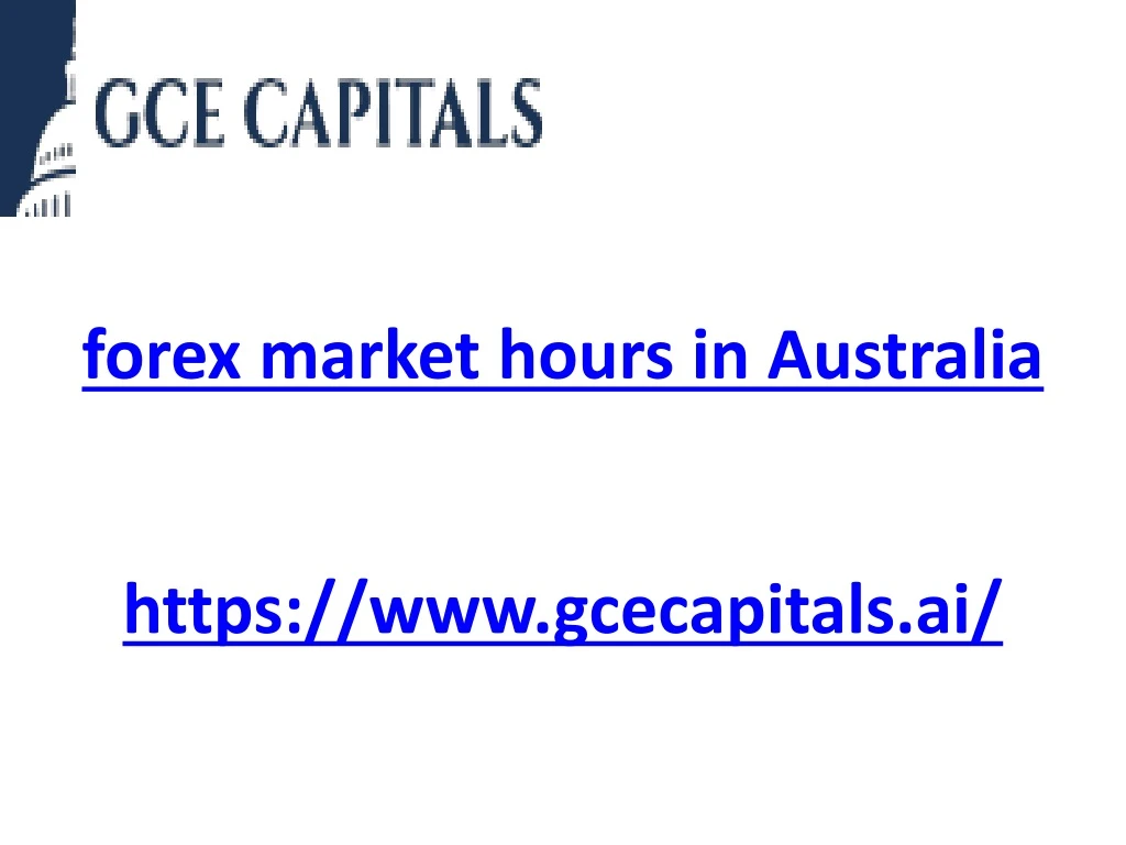 forex market hours in australia