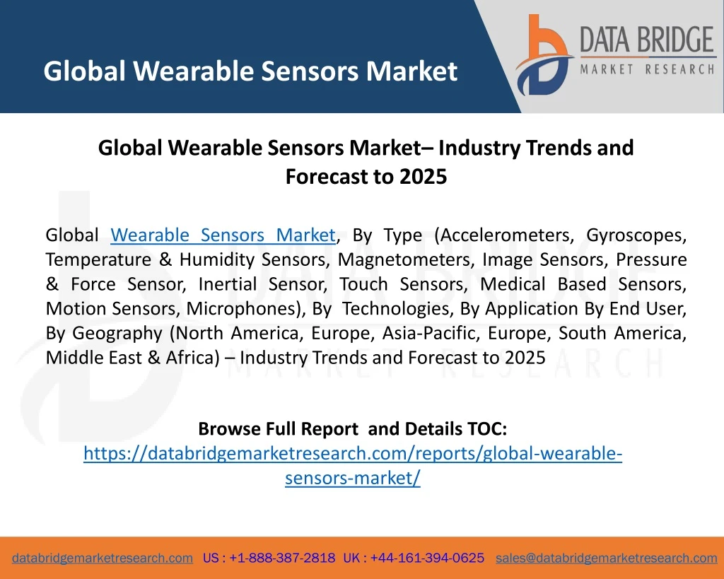 global wearable sensors market