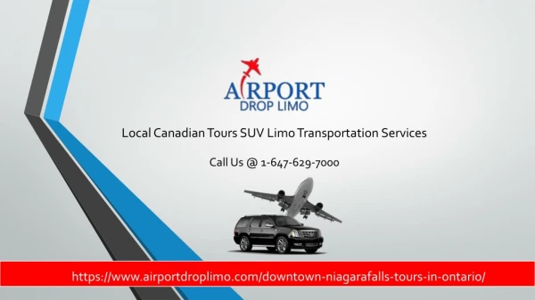 Local Canadian Tours SUV Limo Transportation Services