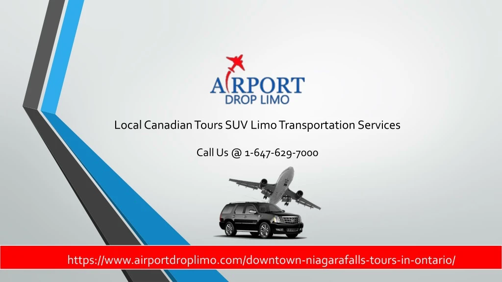 local canadian tours suv limo transportation services