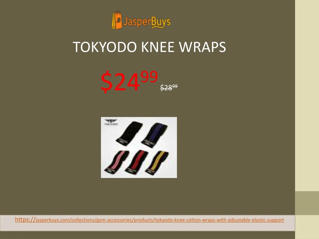 tokyodo knee wraps