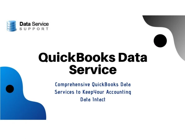 QB Data Service Support | QuickBooks Support