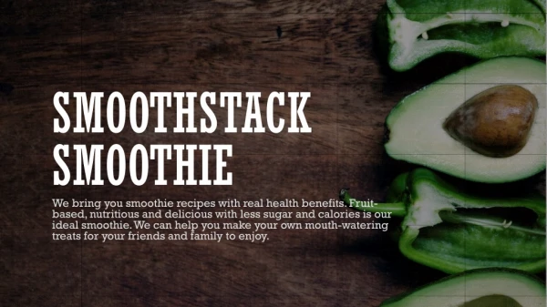 SmoothStack SMOOTHIE