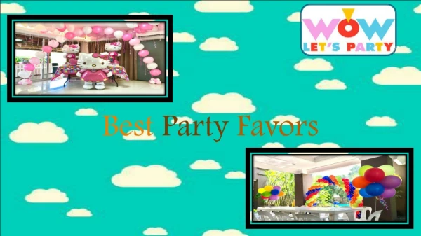 Party Favor Stores for kids