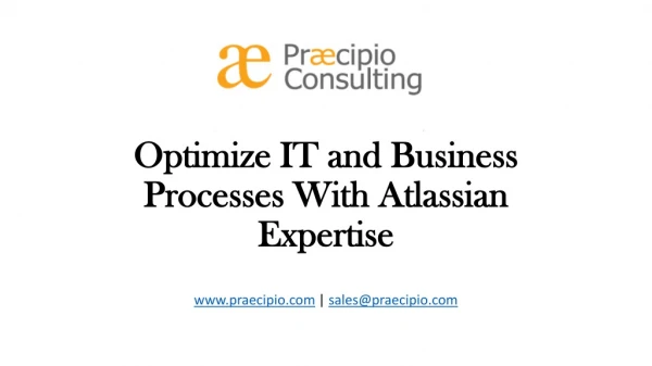 Optimize IT and Business Processes With Atlassian Expertise