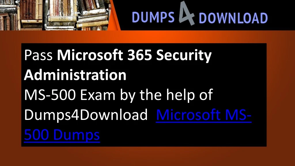 pass microsoft 365 security administration