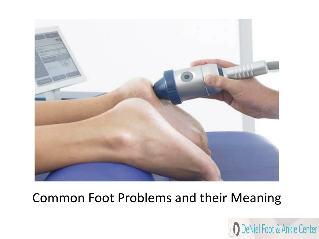 common foot problems and their meaning