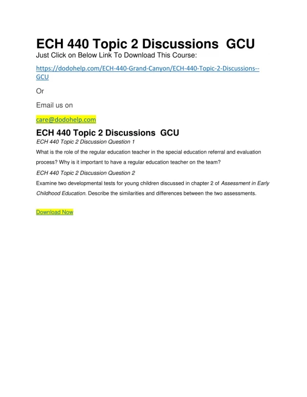 ech 440 topic 2 discussions gcu just click
