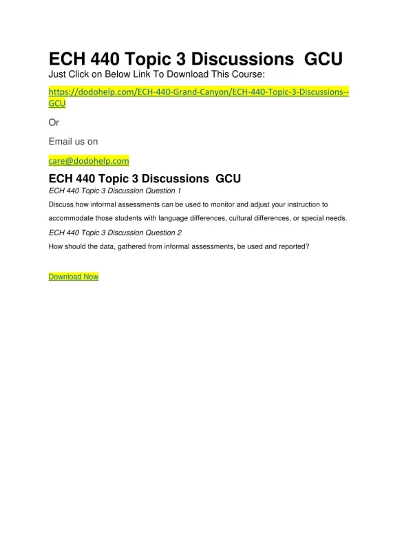 ech 440 topic 3 discussions gcu just click