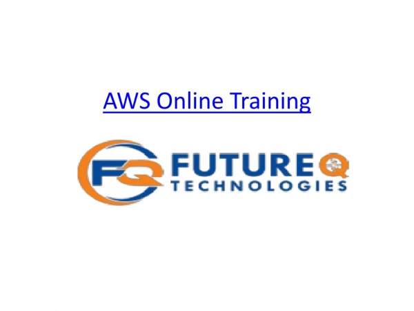 AWS Online training Institutes in Hyderabad