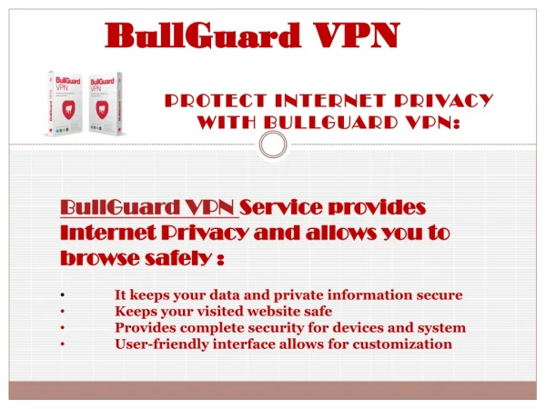 Protect Internet Privacy with BullGuard VPN: