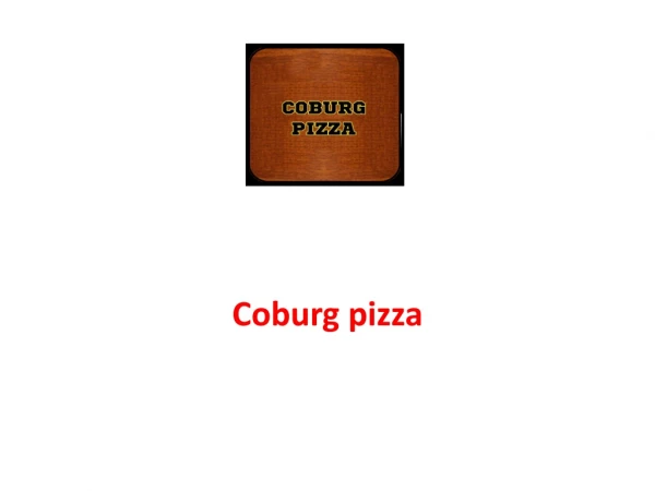 25% Off -Coburg pizza-Coburg - Order Food Online
