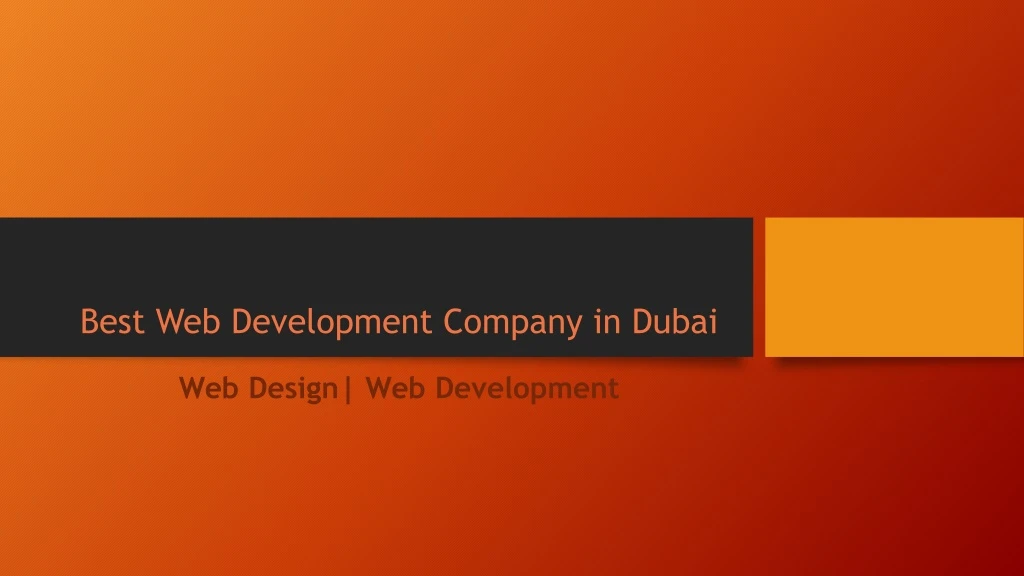 best web development company in dubai