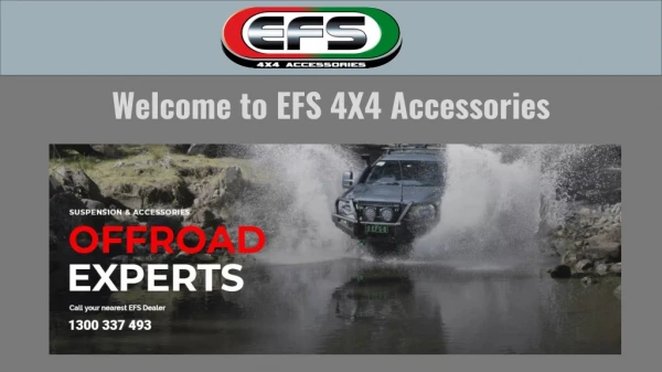 Buy 4x4 Spotlights Online at Your Doorstep | EFS 4WD