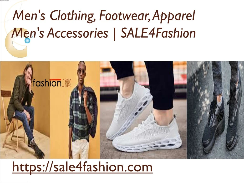 men s clothing footwear apparel men s accessories sale4fashion