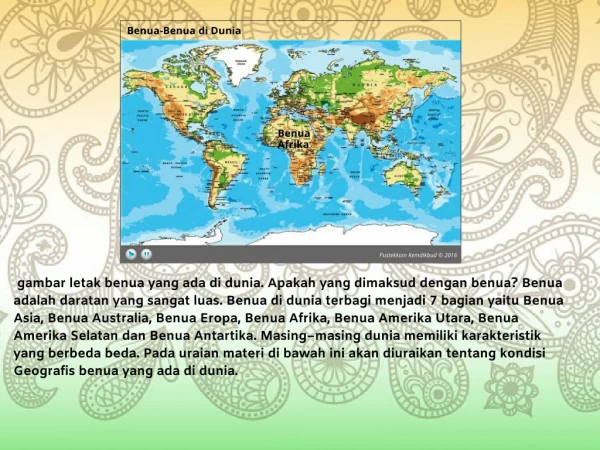 KONDISI GEOGRAFIS BENUA ASIA