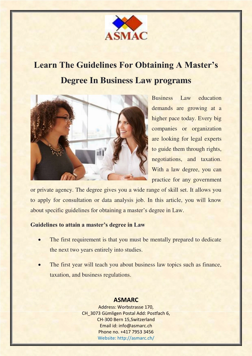learn the guidelines for obtaining a master s